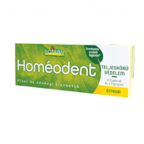 HOMEODENT FOGKRÉM CITROM AROMÁVAL - 75ML